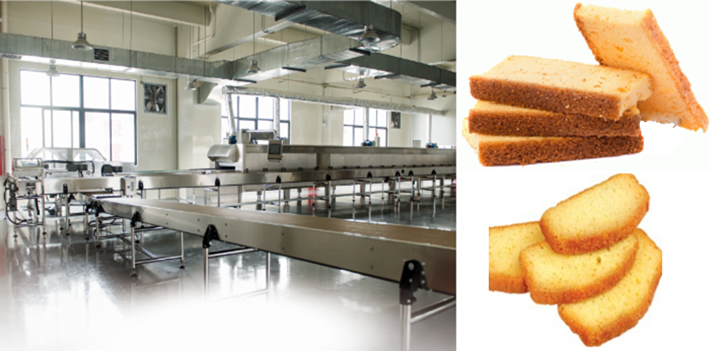 Full Auto Dry Cake Production Line